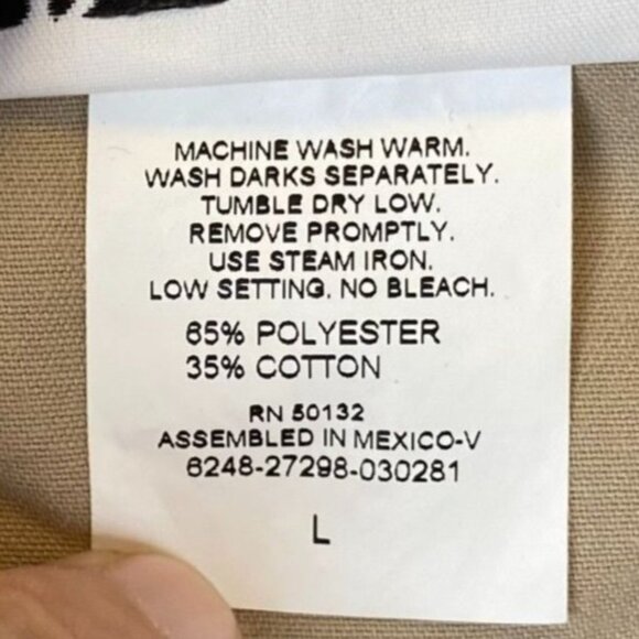 Bonworth Womens Jacket Large Beige Lightweight Full Zip Collared Floral Casual - Picture 6 of 10